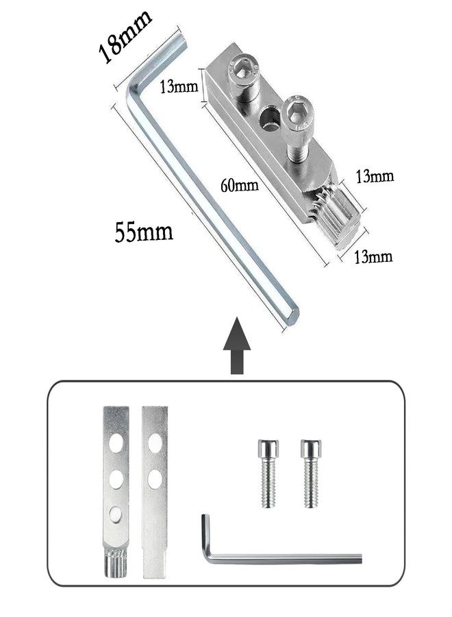 Jubobu Faucet & Pipe Angle Valve Broken Wire Extractor,Pipe Extractor For Use with 1/2 inch And 3/4 inch Pipes,Broken Valve Extractor for Tap Faucet Valve Damaged Broken Wire Pipe or Water Pipe Bolt - Image 3